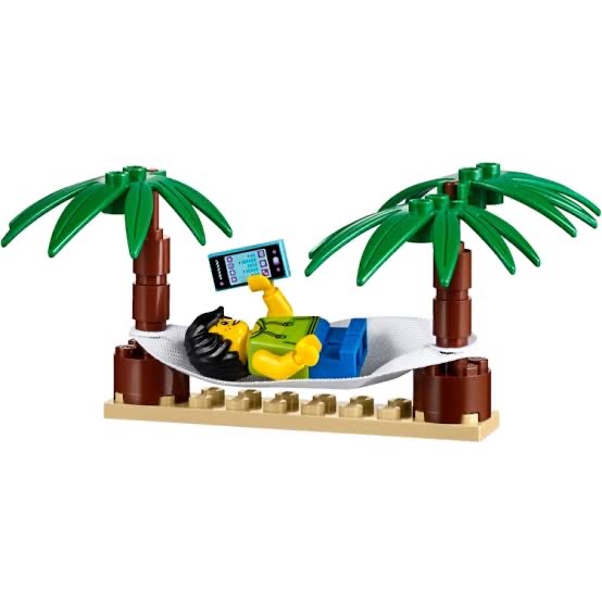 Lego City 60153 Partout - Hammock Scene