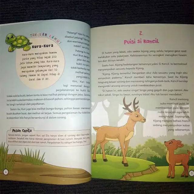 Buku Anak Kumpulan Dongeng Binatang Seru dan Mendidik