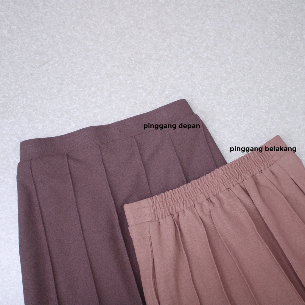 Dostifashion Naya Span  / Rok Kerja Hitam / Rok Kuliah Hitam / Rok Kantor / Rok Span Hitam  /  Rok Lurus-8