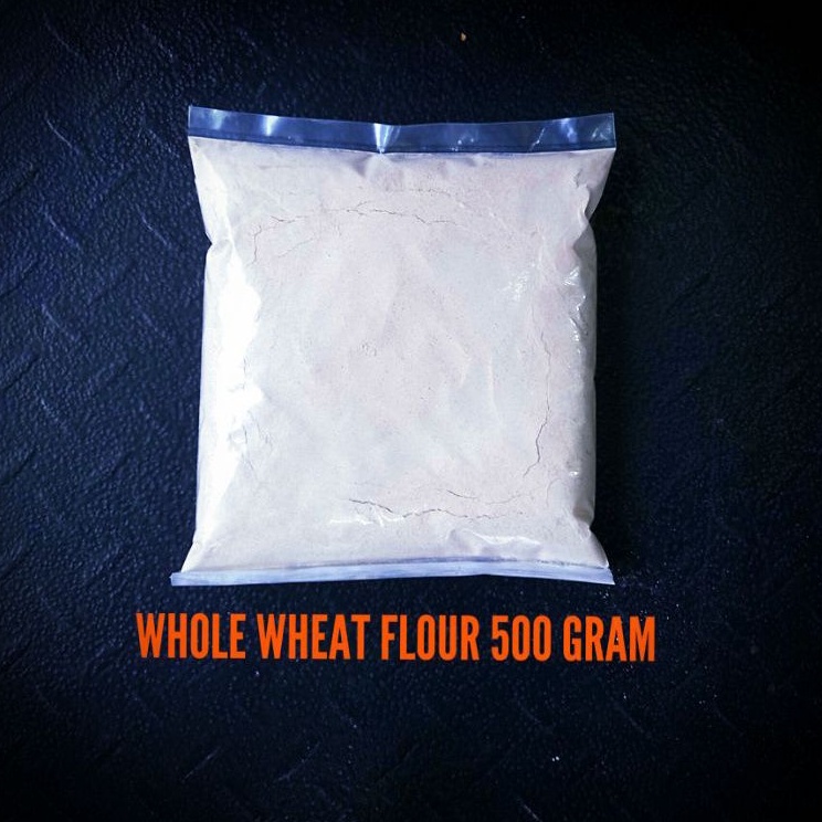 

TEPUNG GANDUM UTUH - 500 GRAM & 0.5 LITER - WHOLE WHEAT FLOUR - IMPORT