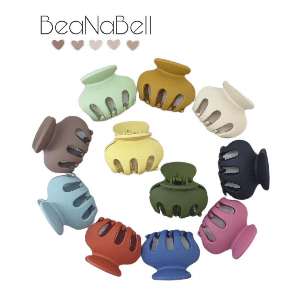 Beanabell Jedai Doff Jumbo Jedai Rambut Wanita Jepit Rambut Doff Ukr 6Cm Cakar 4