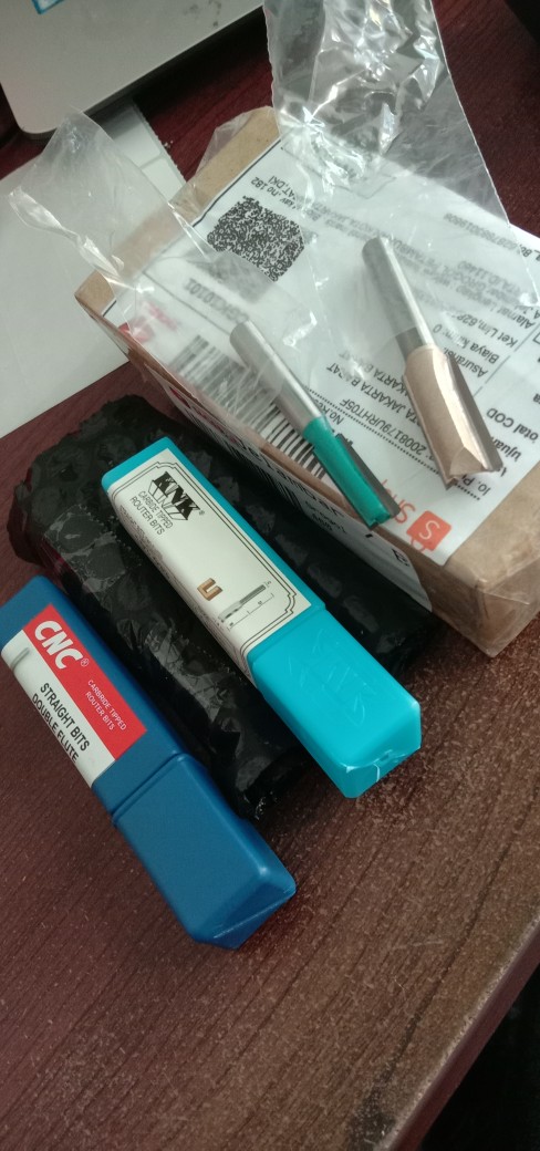 Mata Router/profil Lurus 6 Mm/straight Bit Merk Cnc