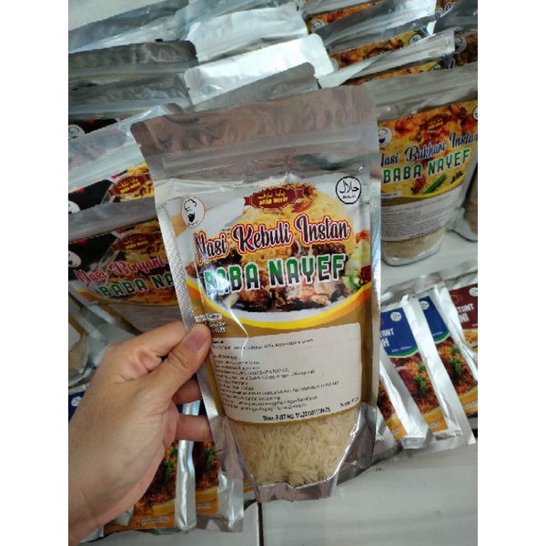 

Nasi Kebuli Plus Bumbu Instan Baba Nayef 350gr
