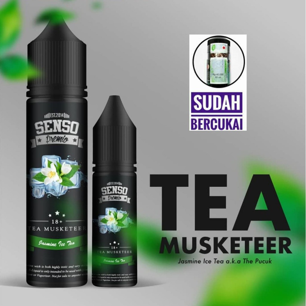 The Pucuk 60ml 3mg Premium Liquid Senso Es Teh Manis Jasmine Ice