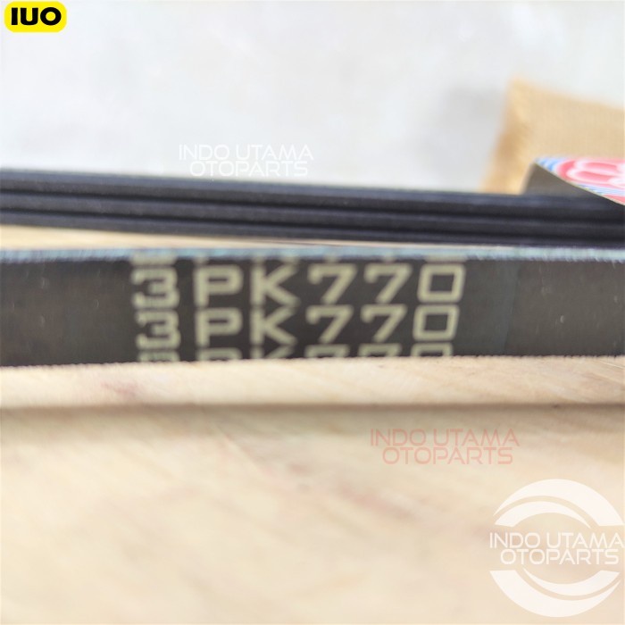 VBelt Fanbelt Karimun Estilo Vanbelt Alternator P/S INDOPARTS 3PK770