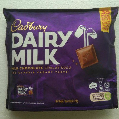 

Cadbury Dairy Milk Chocolate 35 Mini Bites