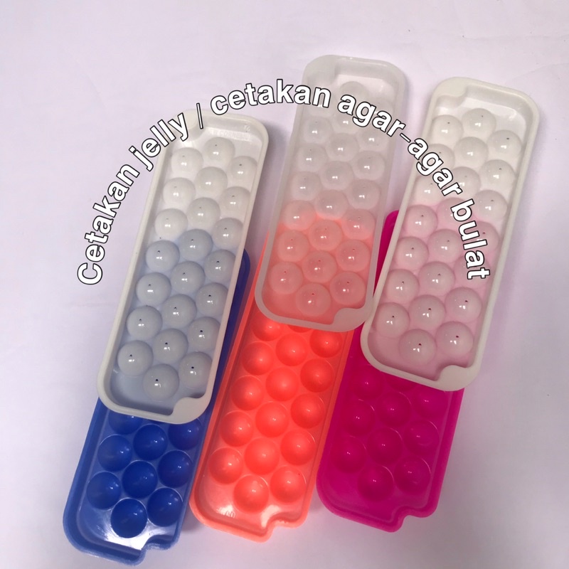 Cetakan Jelly Bulat - Cetakan Agar Agar - Cetakan Puding - cetakan jelly bentuk bola