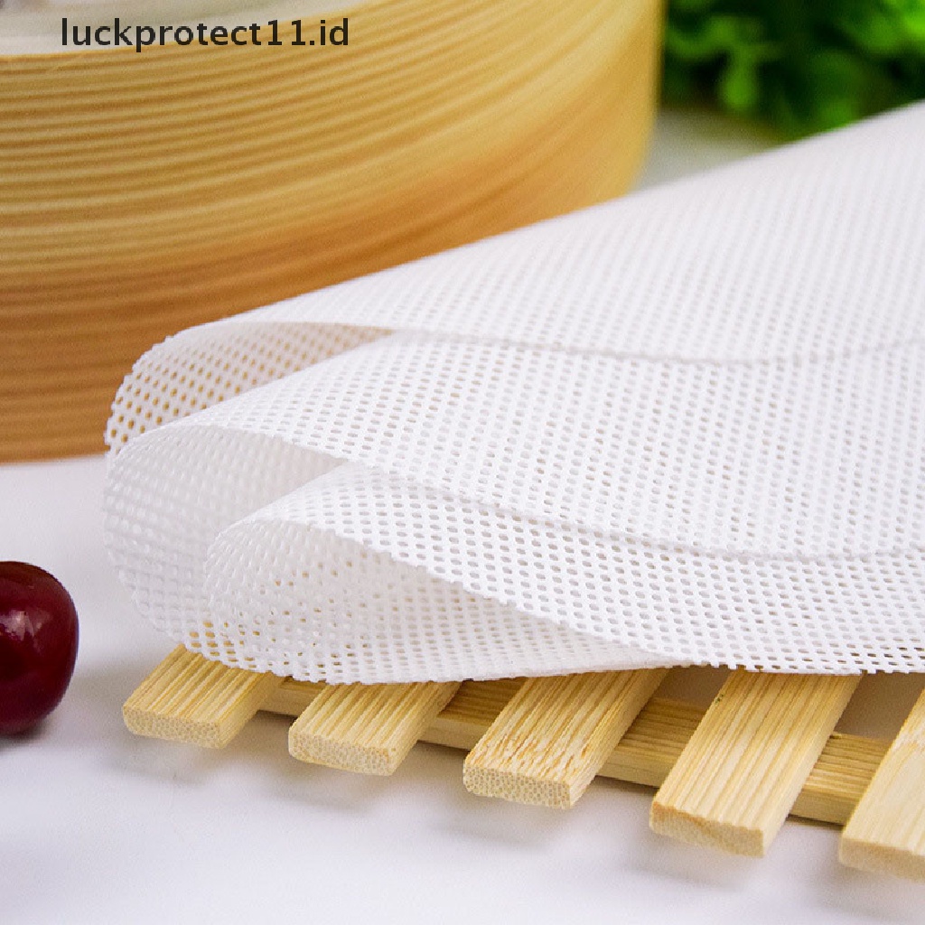 //HG&amp;ID// Fine Silicone Steamer Pad Non stick Dumplings Mat Stuffed Bun Pad Kitchen Tool .