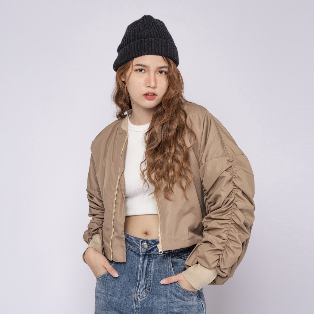 VIERLIN - Crop jaket bomber 350