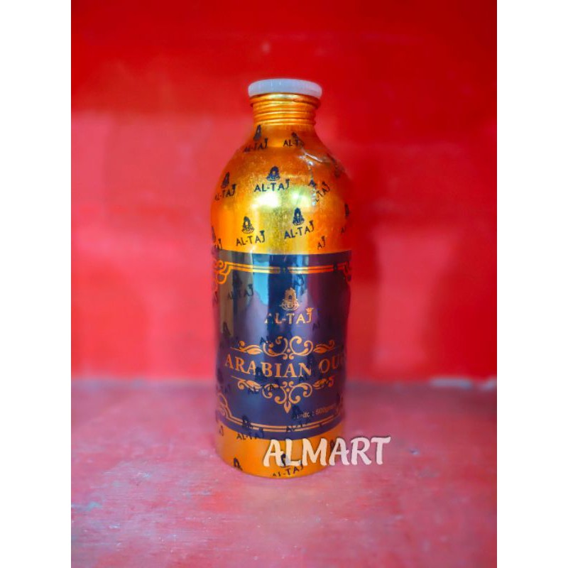 arabian oud bibit biang parfum altaj al taj makkah 500ml segel