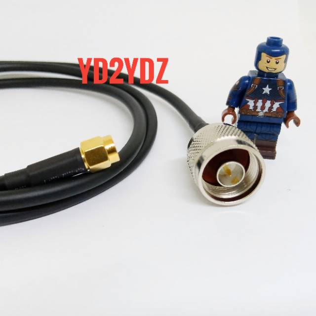 kabel jumper rpsma male to n male pigtail antenna rp-sma mikrotik ubnt tplink basebox netmetal modem