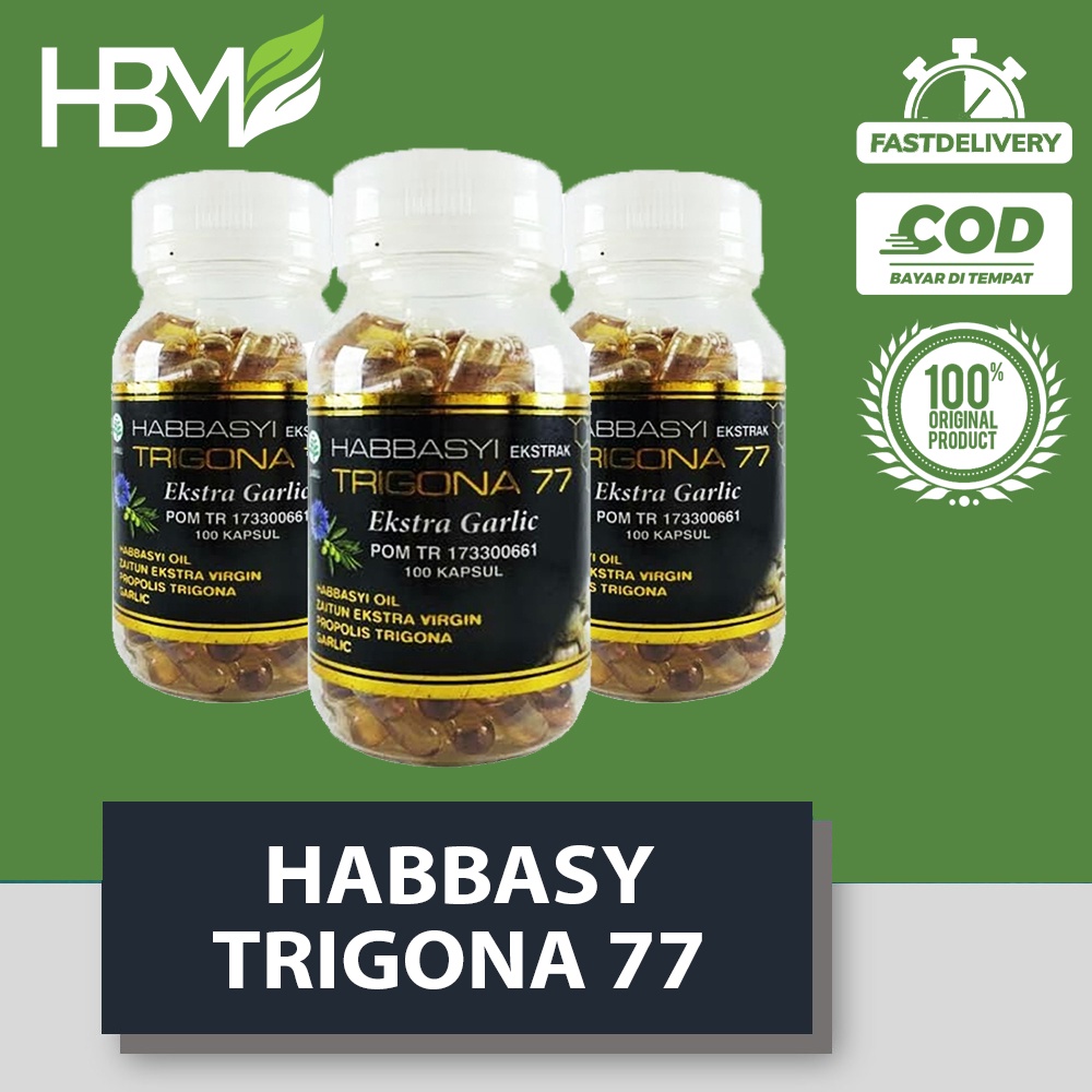 HABBATUSSAUDA TRIGONA 77 EXTRA PROPOLIS  200 KAPSUL