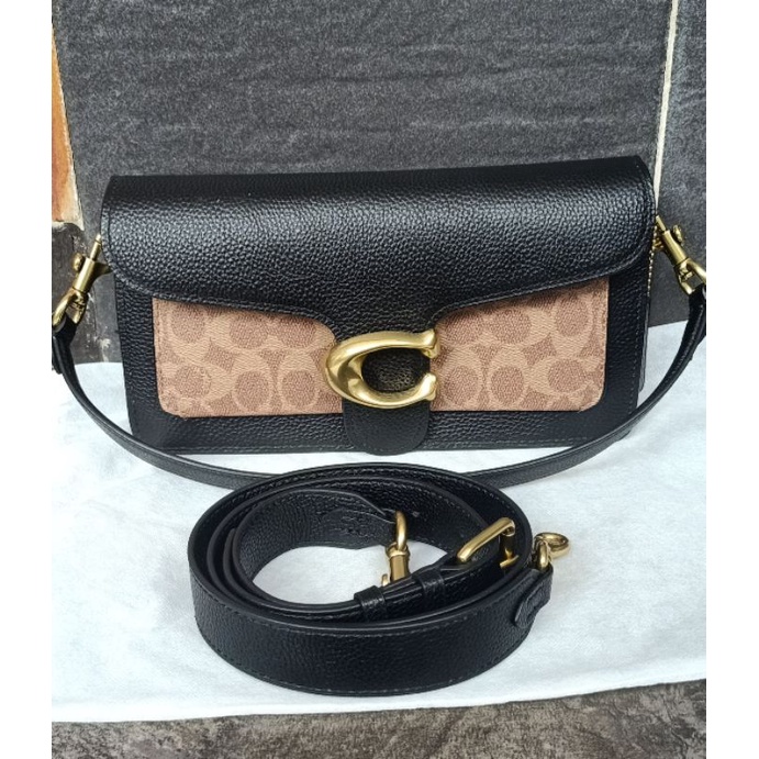 tas coach tabby signature preloved