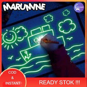 

Mainan Edukasi Papan Menggambar Ajaib Magic Luminous Drawing Board A4 - F66-A4L