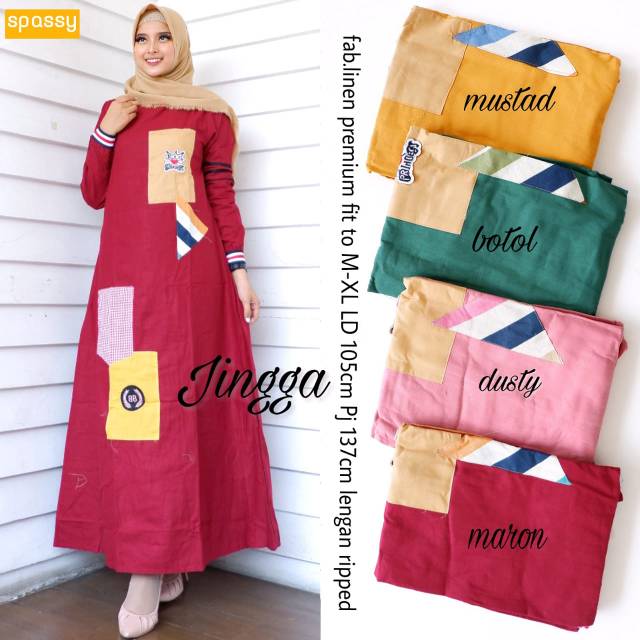Spassy dress Jingga