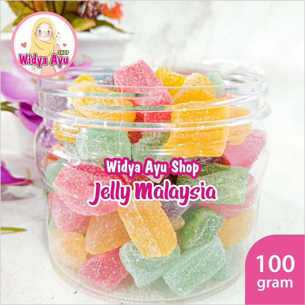 

Permen Jelly Malaysia 100gr / Jelly Rasa Buah / Permen Jelly Kiloan / Permen Jeli Murah WAP SHOP