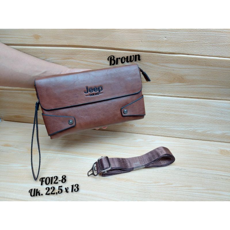 Hand Bag Kulit Pria Import Premium Model Terbaru Bisa COD