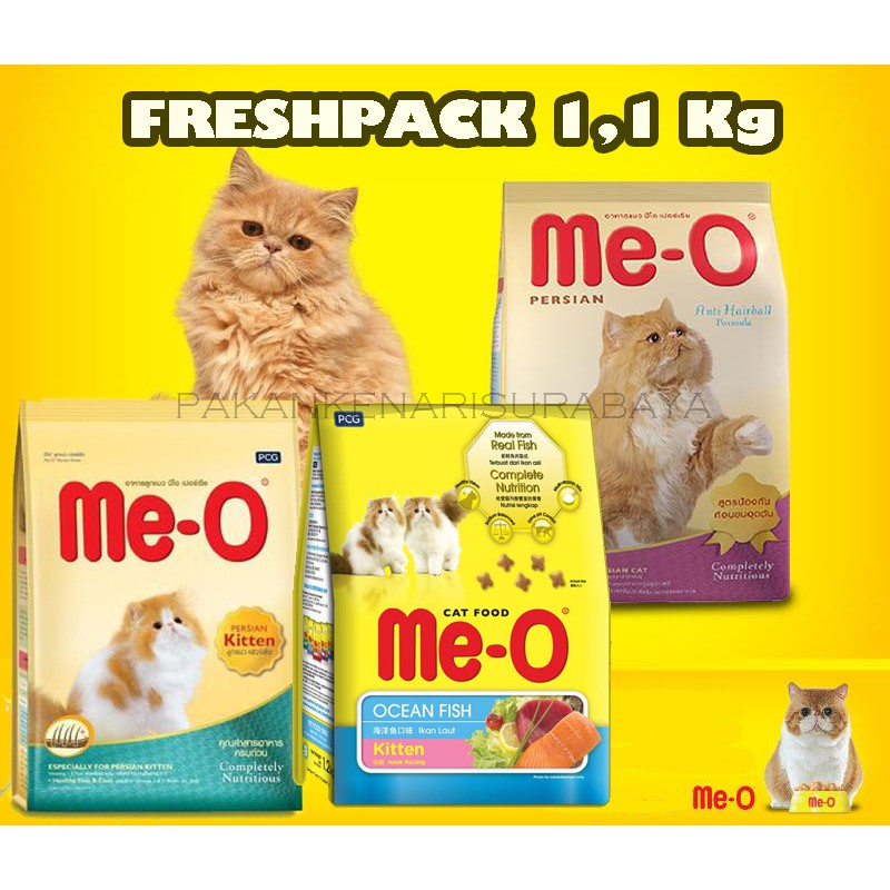 Meo 1,1 Kg Persian / Kitten / Persian Kitten Freshpack  1.1