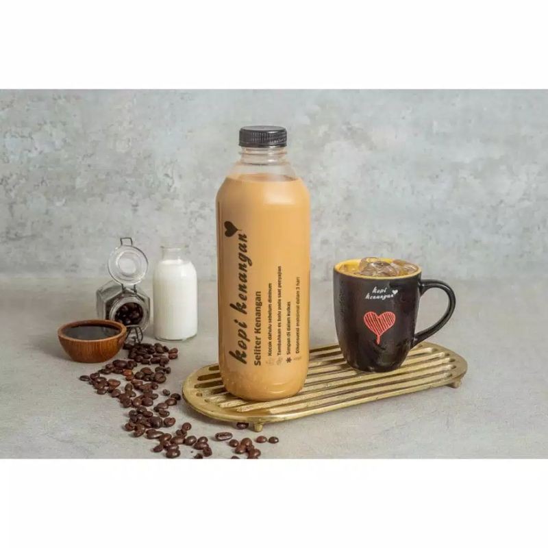 Kopi kenangan, Seliter Kenangan Mantan, Original, Segel, dan Muraah.