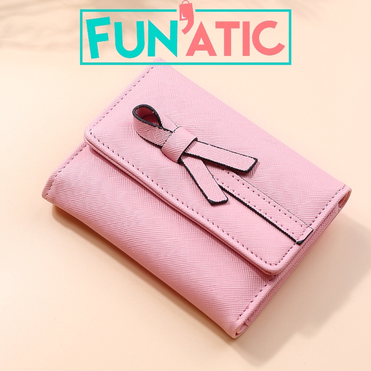 Funatic Dompet Lipat Wanita Pita Import Model Terbaru Fashion Korea FA1057