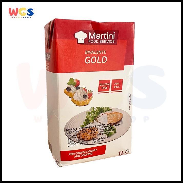 

Cooking Cream Master Martini Food Service Gold Multi Purpose Mix 1 Ltr