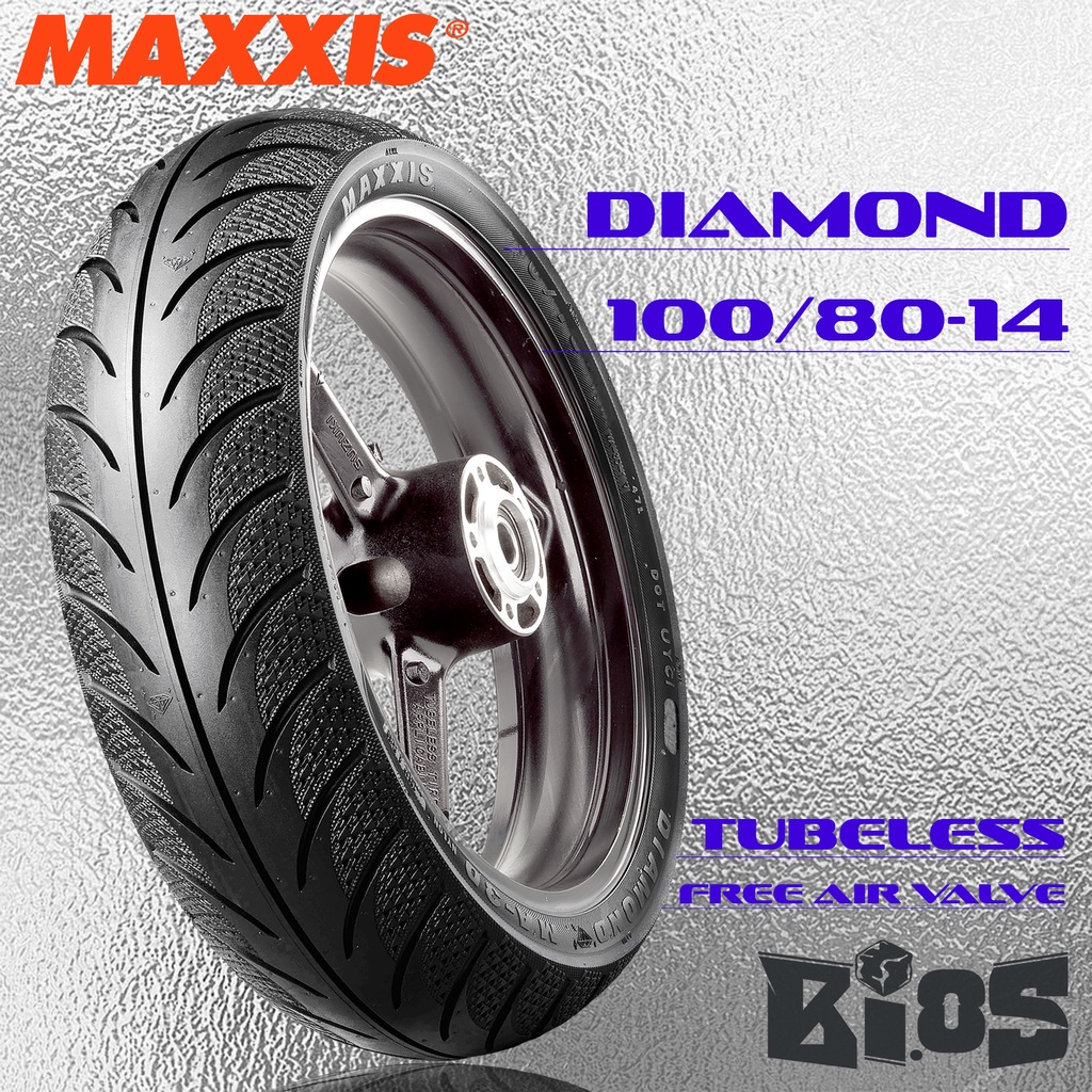 BAN MAXXIS DIAMOND 90/80 - 14 BAN TUBELESS RING 14 MIO BEAT VARIO