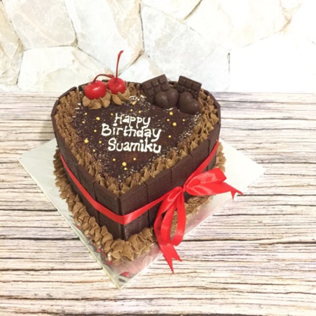 Kue Tart Love Tart Murah Black Forest Kue Ulang Tahun Tart Enak Shopee Indonesia