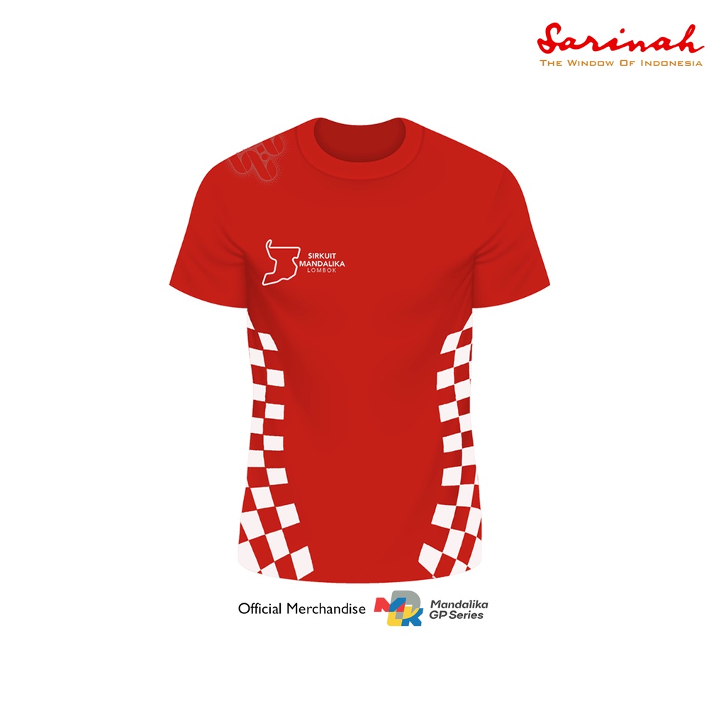 Kaos Jersey Official Merchandise GP Series Mandalika 2022 - Kode SA04
