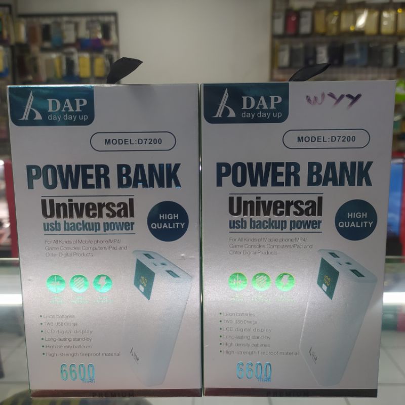 Powerbank DAP 6600 MAH