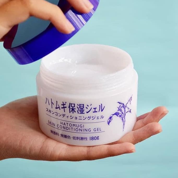 HATOMUGI Skin Conditioning Gel 180g Pelembab Ringan Hatomugi