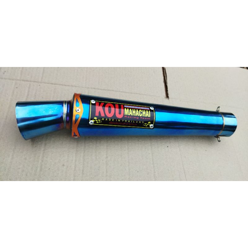 knalpot kou full blue