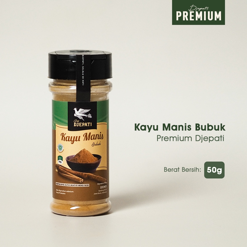 

Cap Djepati Kayu Manis Bubuk Botol Premium 50 Gr