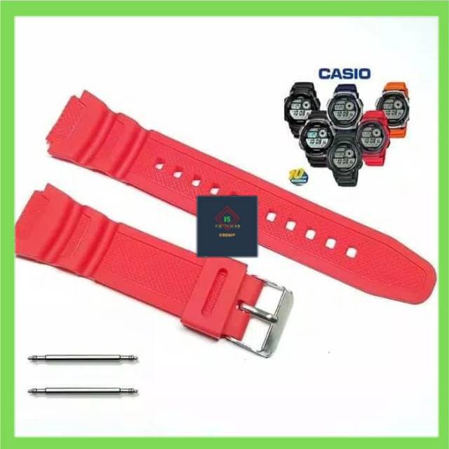 Tali Strap Casio G-Shock SGW-450 SGW500 RUBBER STRAP TALI JAM CASIO SGW 450 SGW 500