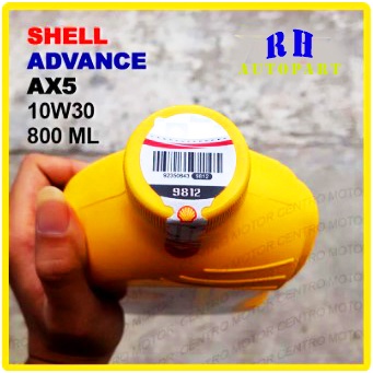 OLI MATIC SHELL ADVANCE SCOOTER AX5 10W-30 800 ML ORIGINAL OLI SHELL ADVANCE AX5 BEBEK MANUAL 0,8L ORIGINAL oli shell advance ax5 800 ml 0,8 liter original