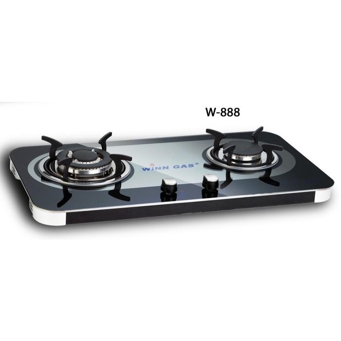 Kompor Gas 2 Tungku WINN GAS W-888 (tanam)