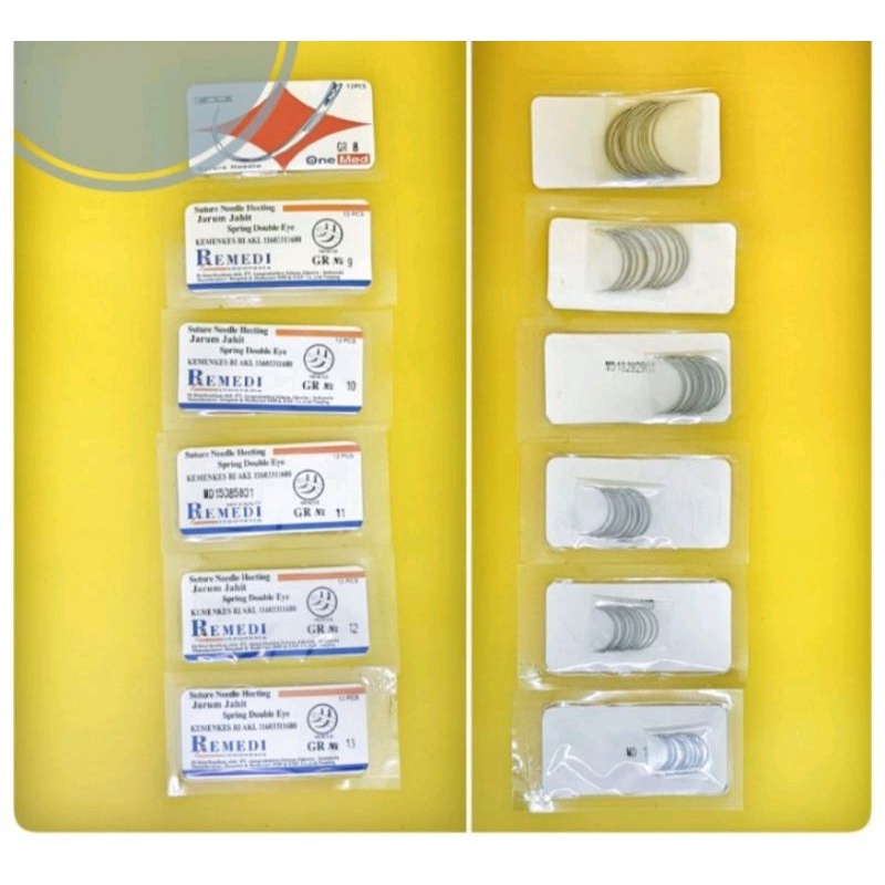 Jarum Jahit Kulit Otot/Jarum Hecting Remedi