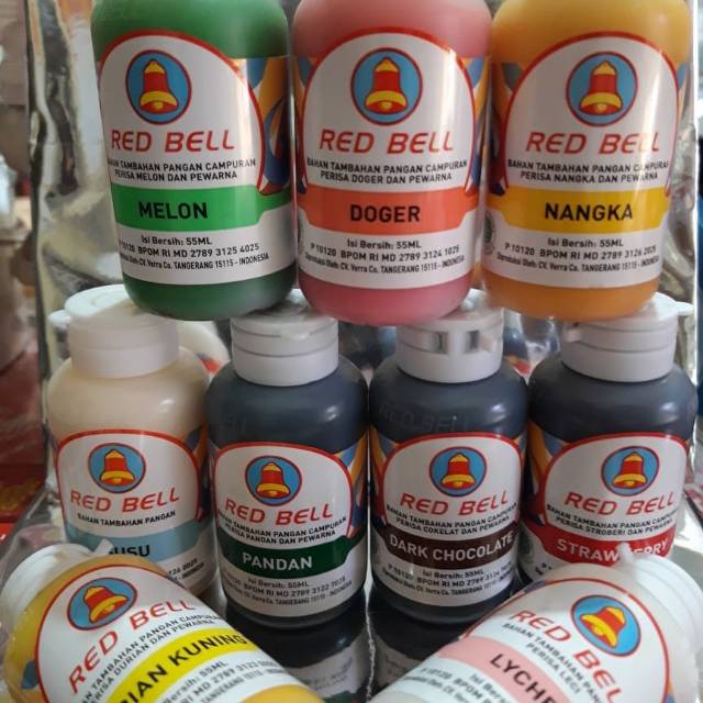 Perisa Makanan merk Red Bell