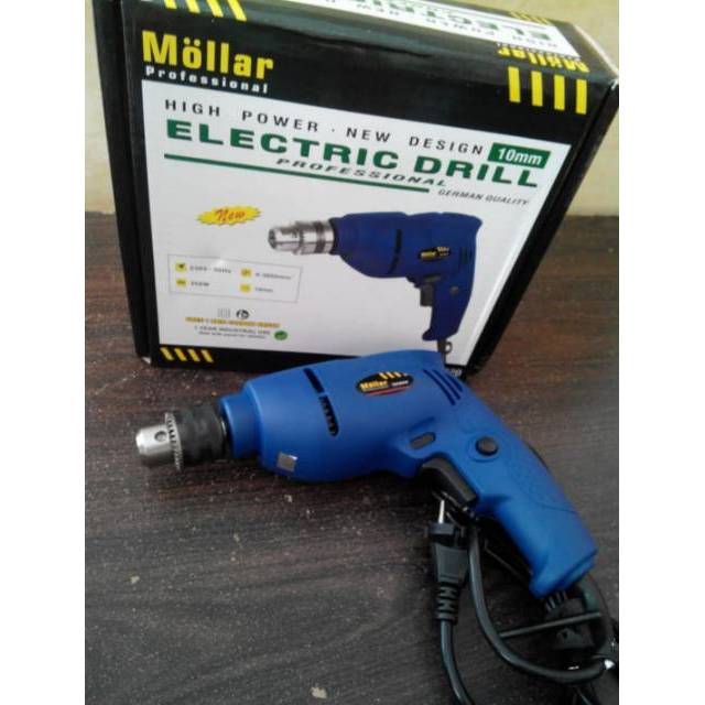 Mesin Bor Listrik Besi Kayu 10mm 10 mm - Mollar ED320 / Electric Drill