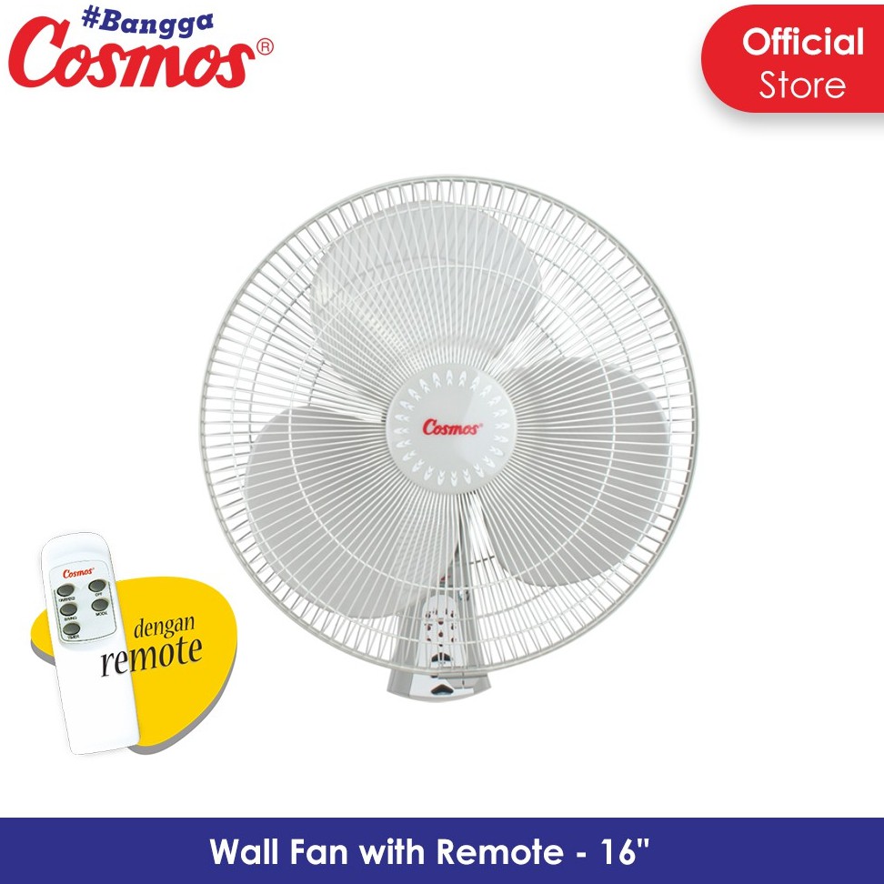 Cosmos Kipas Angin Dinding Remot 16 inch - 16WFCR