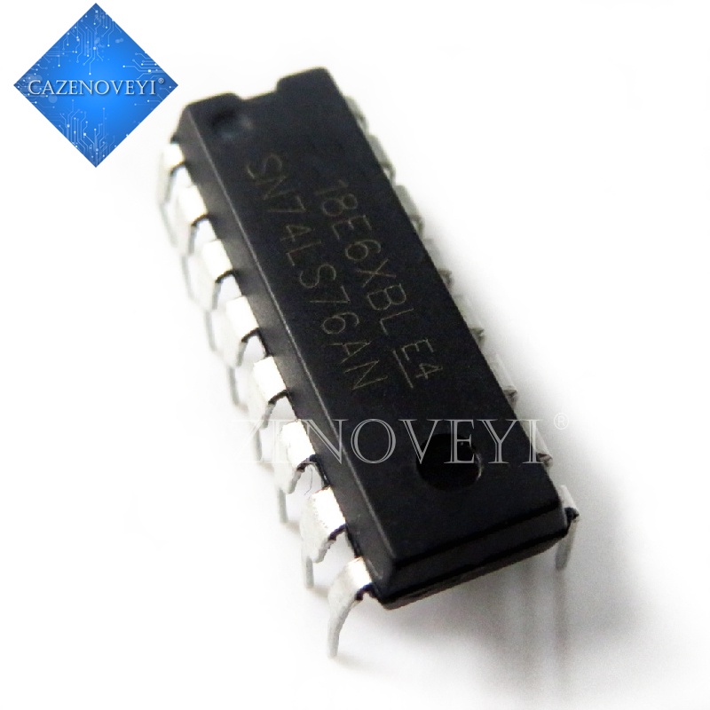 10pcs Ic Sn74Ls76An Sn74Ls76N Hd74Ls76Ap Hd74Ls76P 74ls76 Dip-16