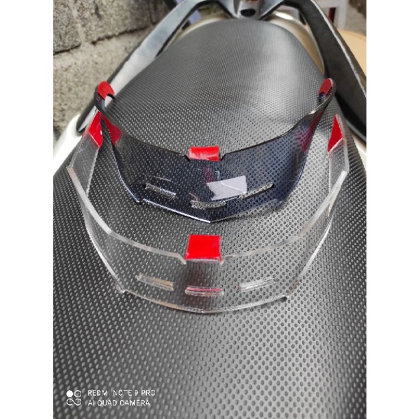 SPOILER Helm ZEUS 813 | ZS-813 AKRILIK ZS8113  Spoiler Zeus 813 Pnp Helm Zeus 813 Murah Kualitas Mewah plus 3M