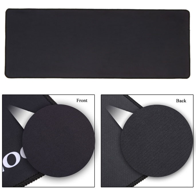 MOUSE PAD MINIMALIS Polos Hitam Gaming MousePad Deskmat XL Desk Mat Hitam Steelseries Razer Logitech