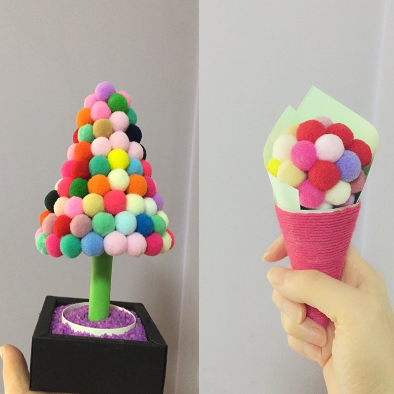 Pompom Polos 25mm PAK 1000Pc