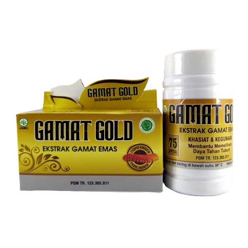 Kapsul Gamat Emas Gamat Gold 75 Kapsul