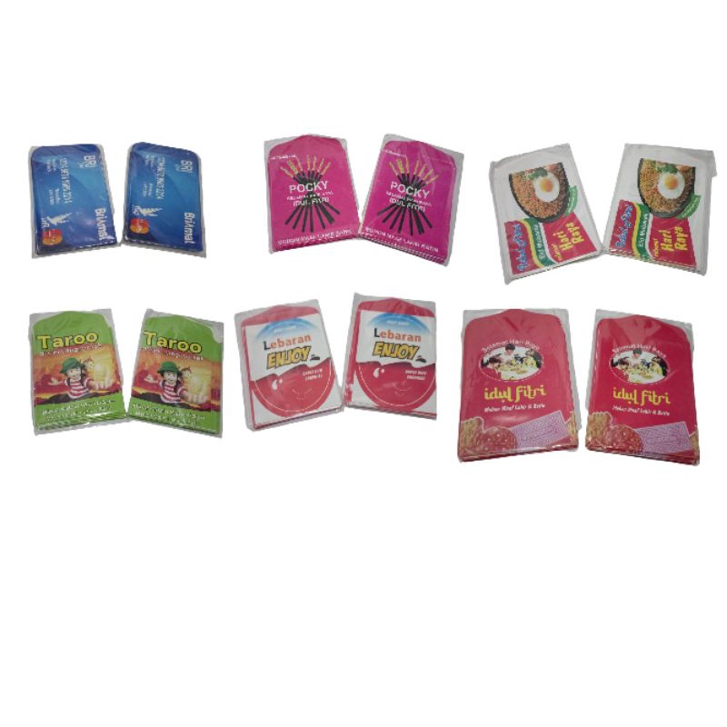 

AMPLOP THR LEBARAN/IDUL FITRI MOTIF SNACK (10PCS)