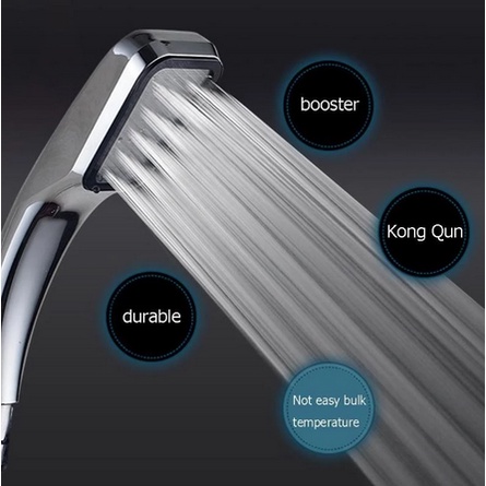 Shower Kepala Mandi 300 Lubang Tekanan Tinggi Pancuran Serbaguna Termurah-3