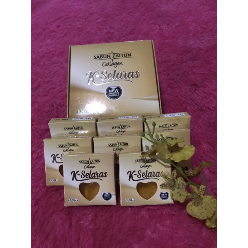 [100%ORIGINAL] Sabun zaitun k-selaras/ sabun collagen / sabun zaitun/ sabun pemutih