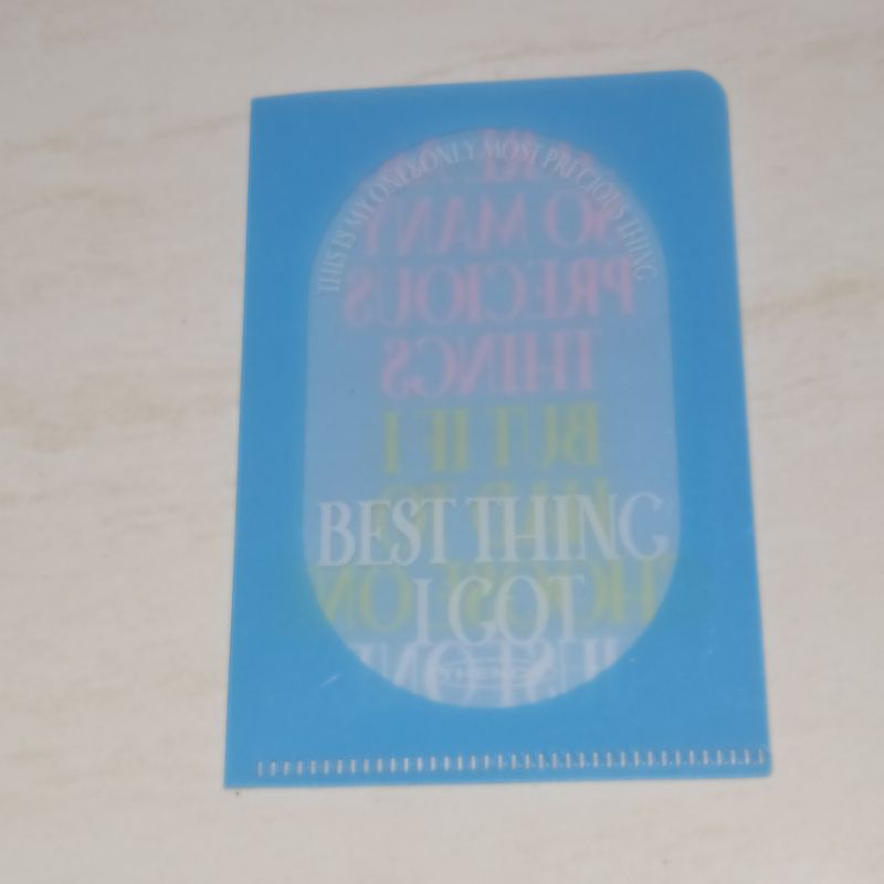 mini l holder thence vol 1 photocard pc