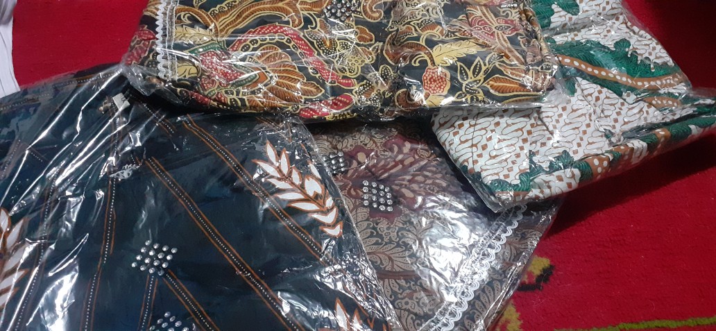 Baju Anak Gamis Batik Anak/usia 6-8 Th Baju Muslim Batik Anak Grosir Ecer Gamis Anak