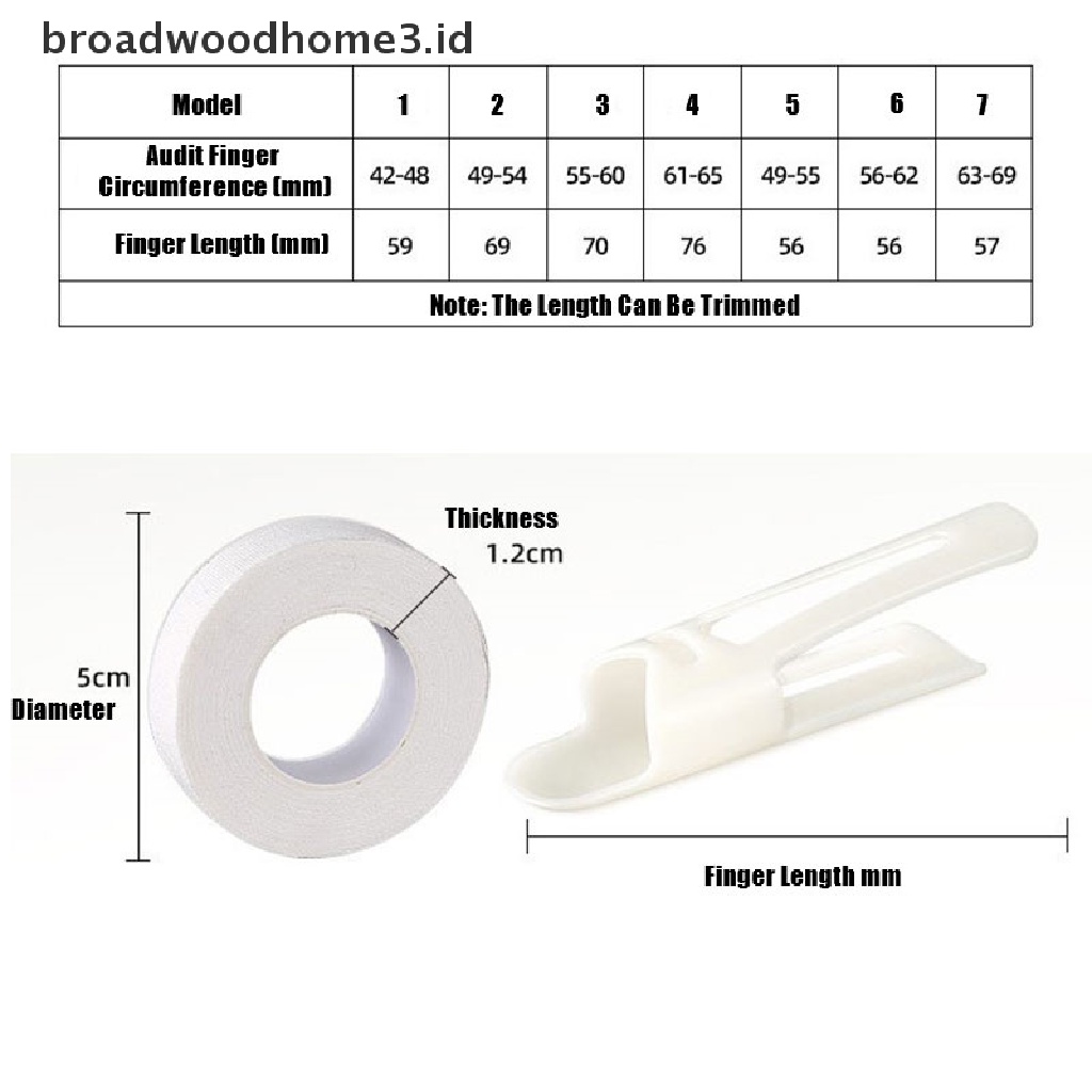 (Home) Brace Penyangga Jari Patah Adjustable